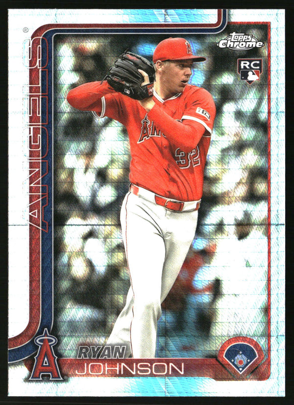 Ryan Johnson #USC116 2025 Topps Chrome Update Prism Refractors