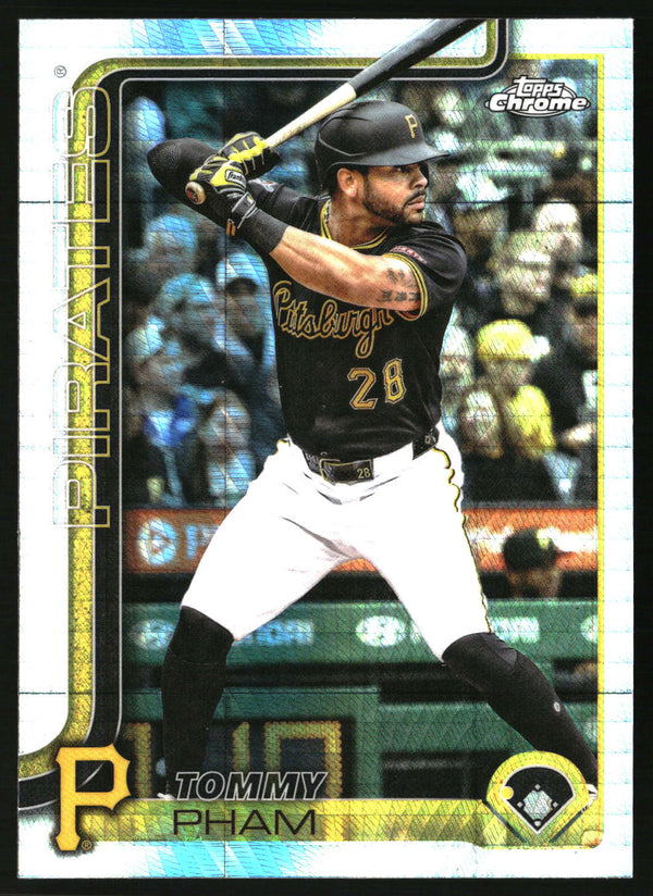 Tommy Pham #USC45 2025 Topps Chrome Update Prism Refractors