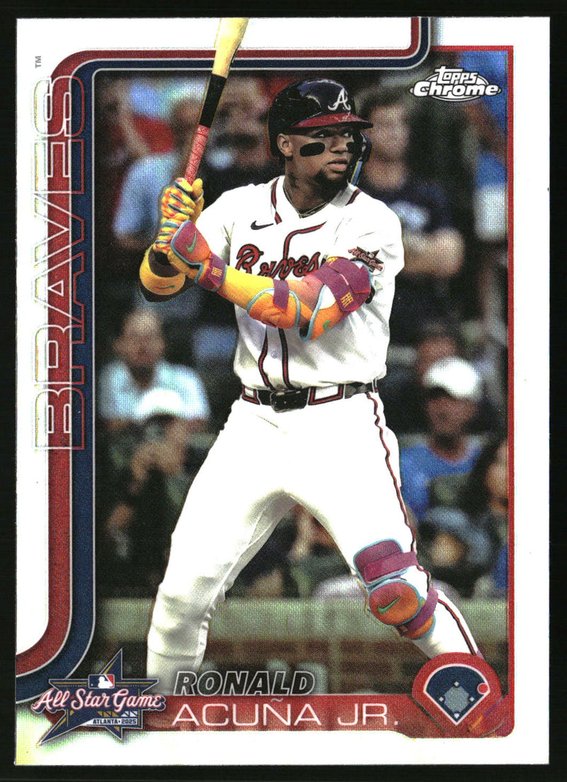 Ronald Acuña Jr. #ASGC-15 2025 Topps Chrome Update 2025 All-Star Game
