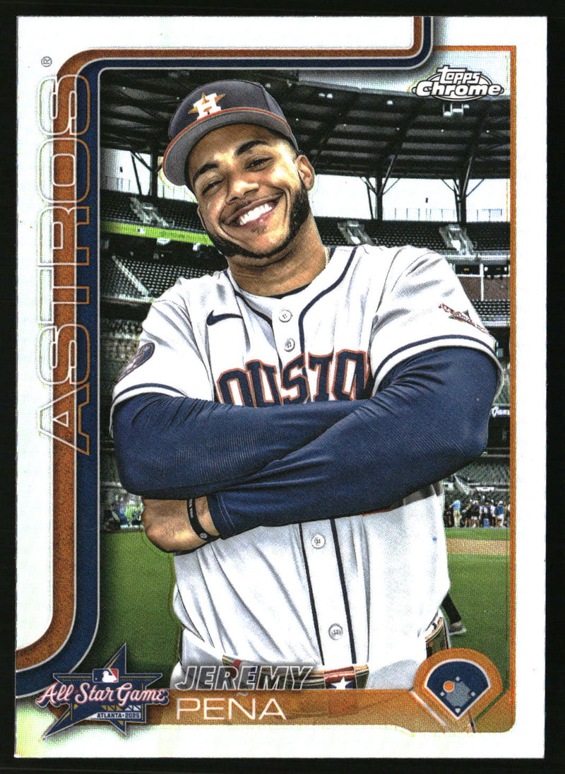 Jeremy Peña #ASGC-24 2025 Topps Chrome Update 2025 All-Star Game