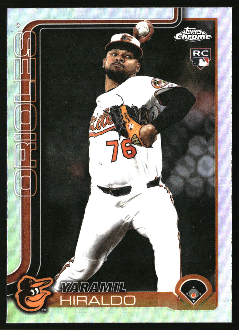 Yaramil Hiraldo #USC78 2025 Topps Chrome Update Refractors