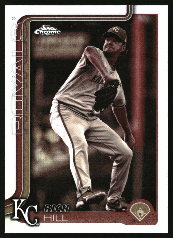 Rich Hill #USC64 2025 Topps Chrome Update Sepia Refractors