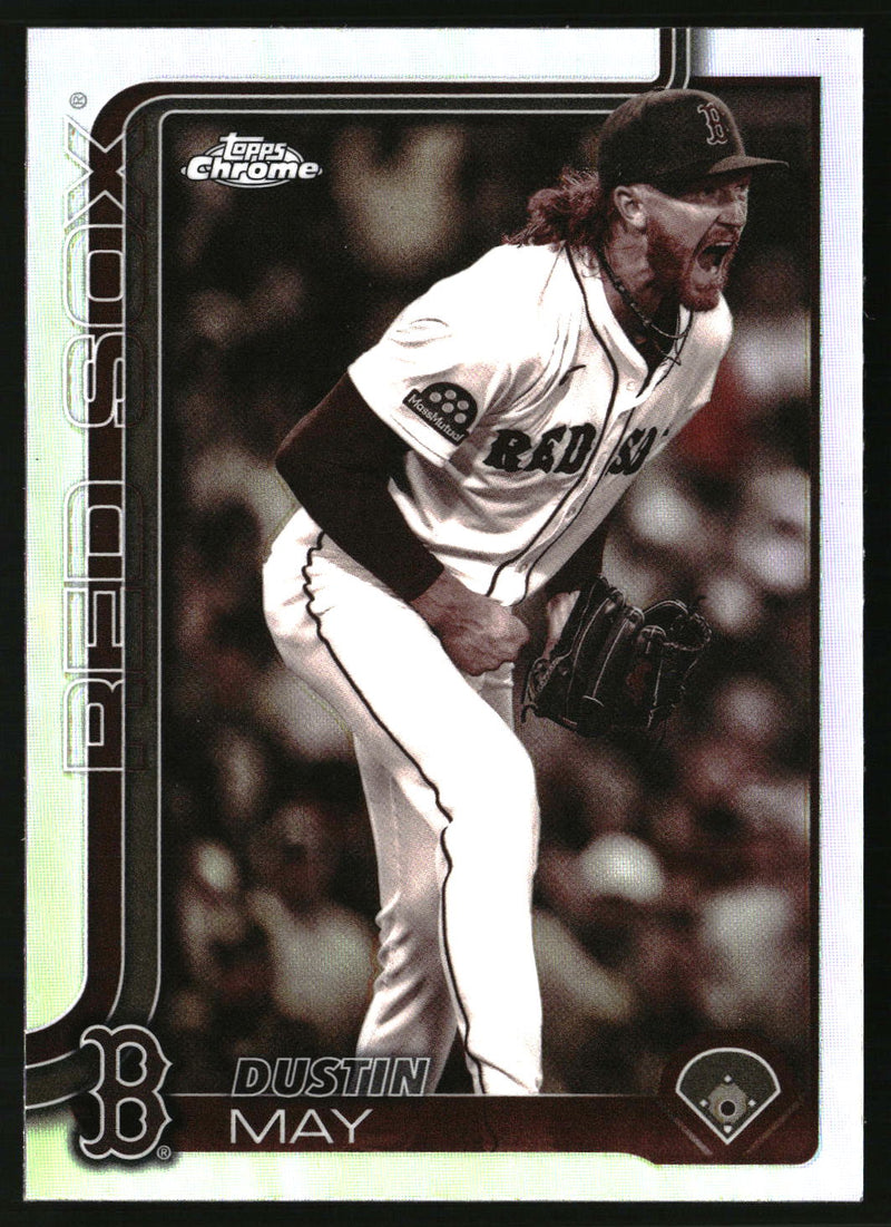 Dustin May #USC80b 2025 Topps Chrome Update Sepia Refractors
