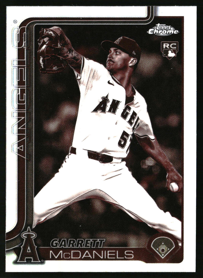 Garrett McDaniels #USC20 2025 Topps Chrome Update Sepia Refractors