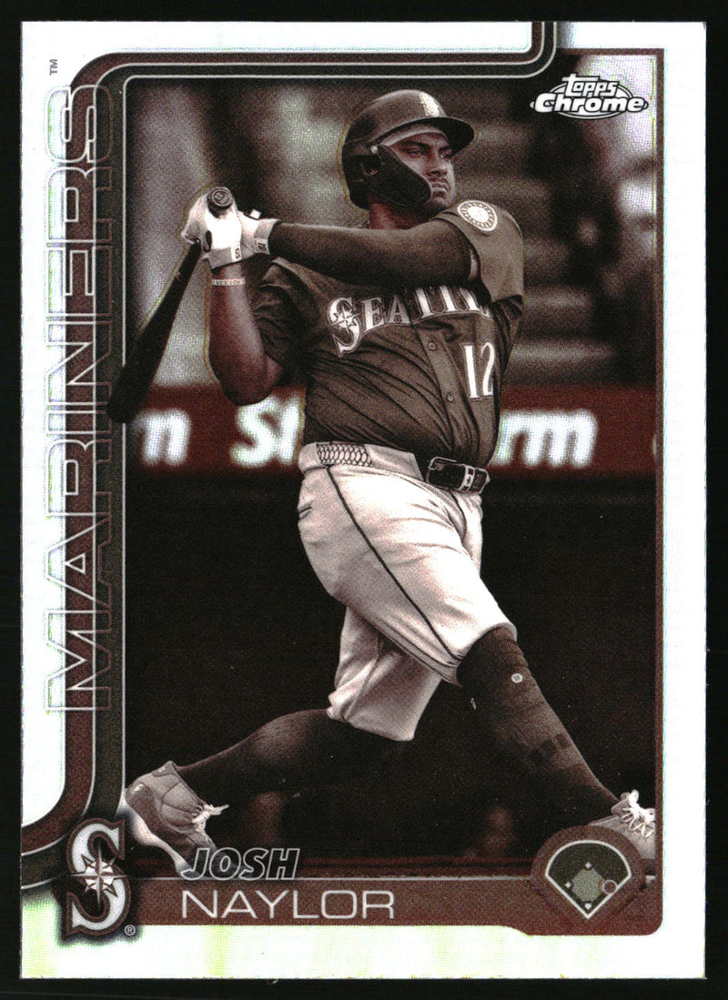 Josh Naylor #USC62 2025 Topps Chrome Update Sepia Refractors