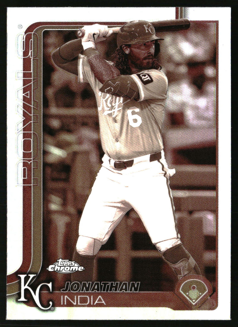 Jonathan India #209 2025 Topps Chrome Sepia Refractors