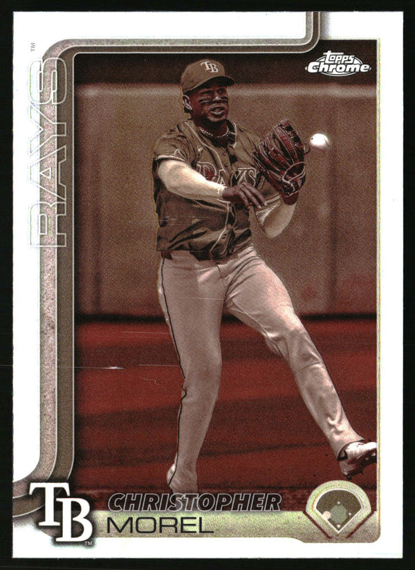 Christopher Morel #64 2025 Topps Chrome Sepia Refractors