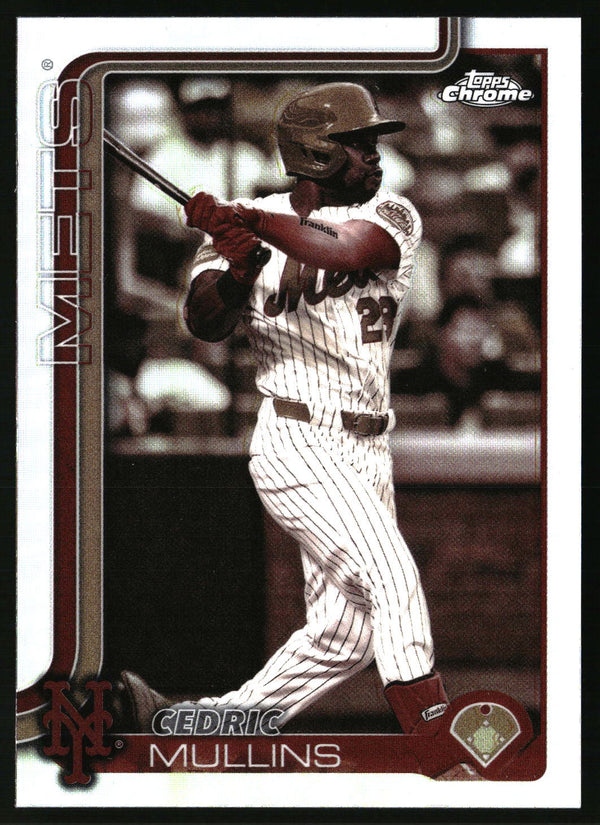 Cedric Mullins #USC40 2025 Topps Chrome Update Sepia Refractors