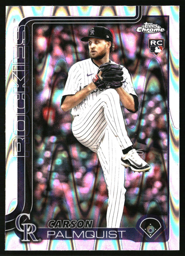 Carson Palmquist #USC173 2025 Topps Chrome Update RayWave Refractor