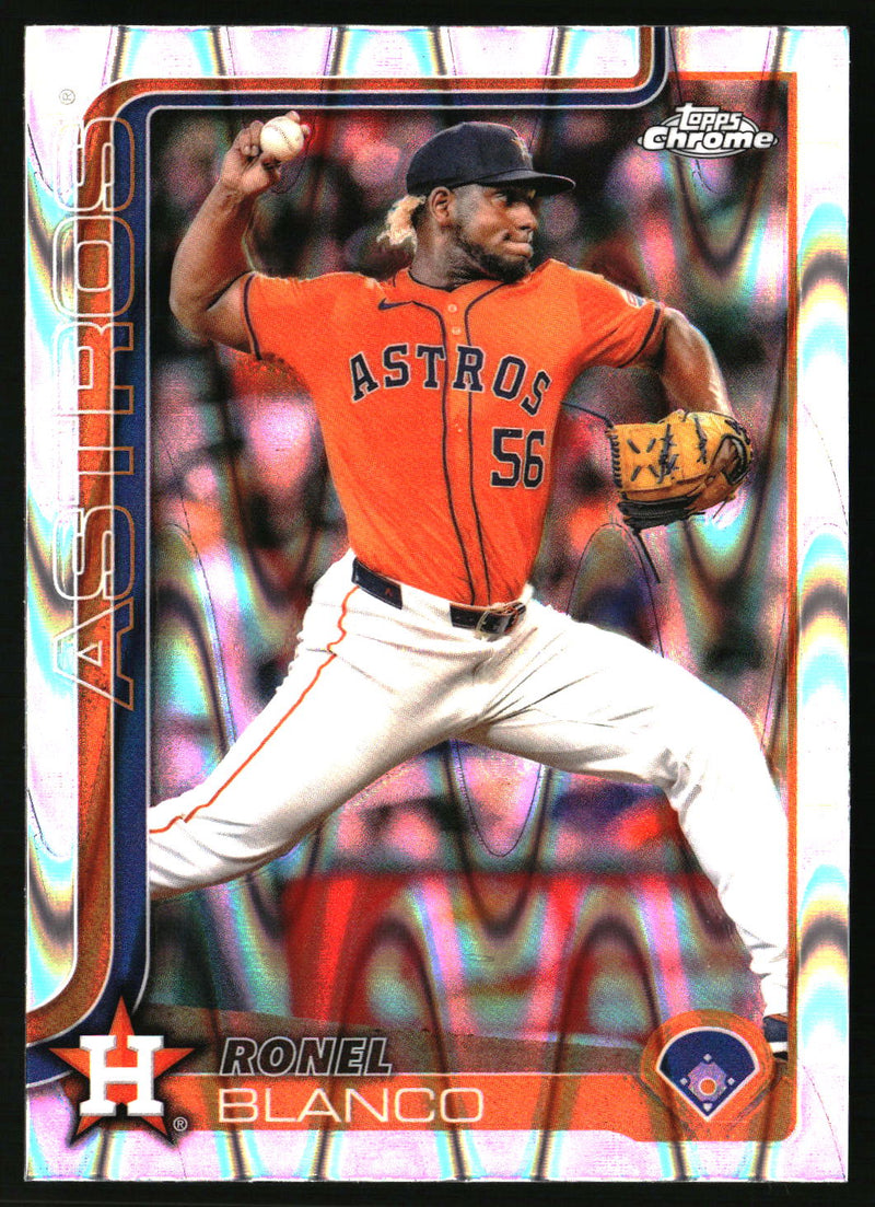 Ronel Blanco #292 2025 Topps Chrome RayWave Refractors