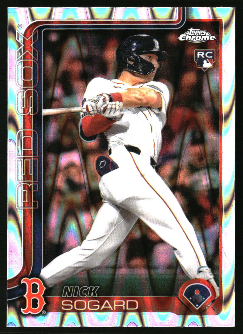 Nick Sogard #123 2025 Topps Chrome RayWave Refractors