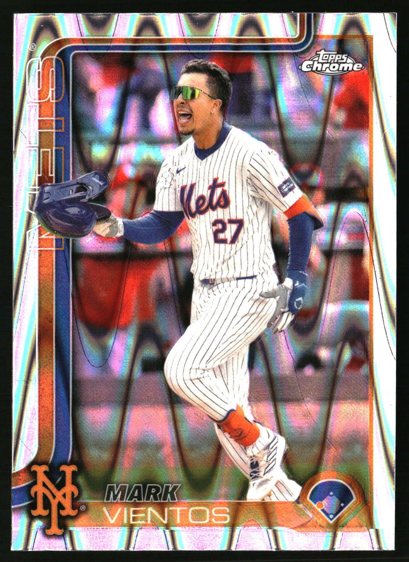 Mark Vientos #129 2025 Topps Chrome RayWave Refractors