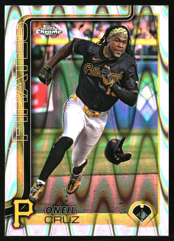Oneil Cruz #252 2025 Topps Chrome RayWave Refractors