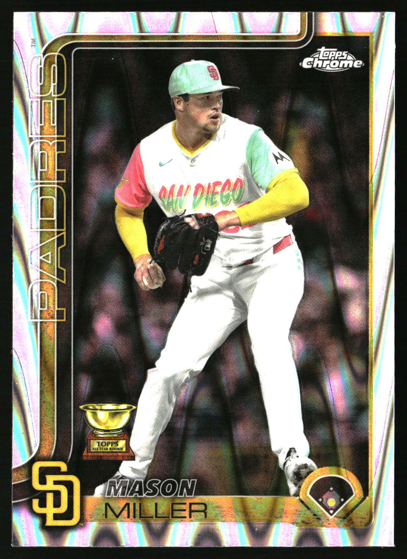 Mason Miller #USC195 2025 Topps Chrome Update RayWave Refractor