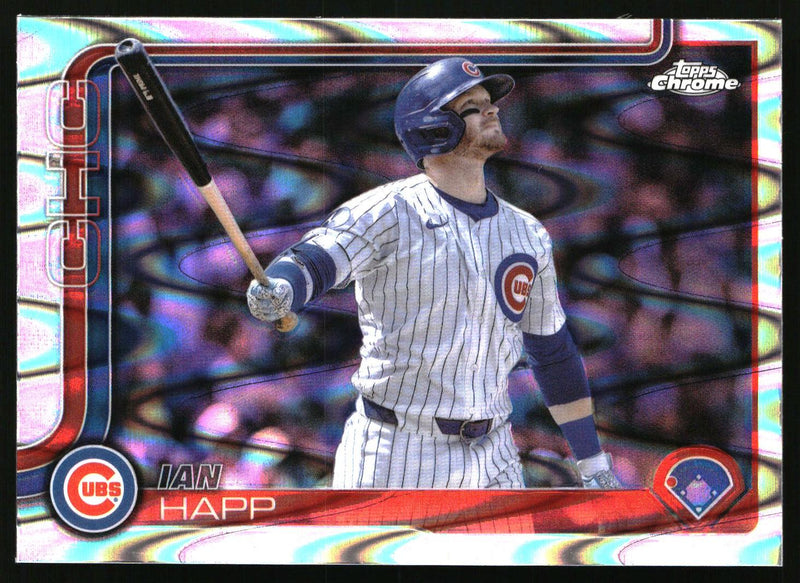 Ian Happ #144 2025 Topps Chrome RayWave Refractors