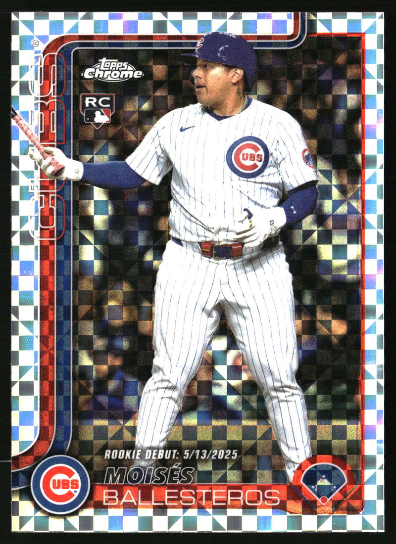 Moisés Ballesteros #USC7 2025 Topps Chrome Update X-Fractors
