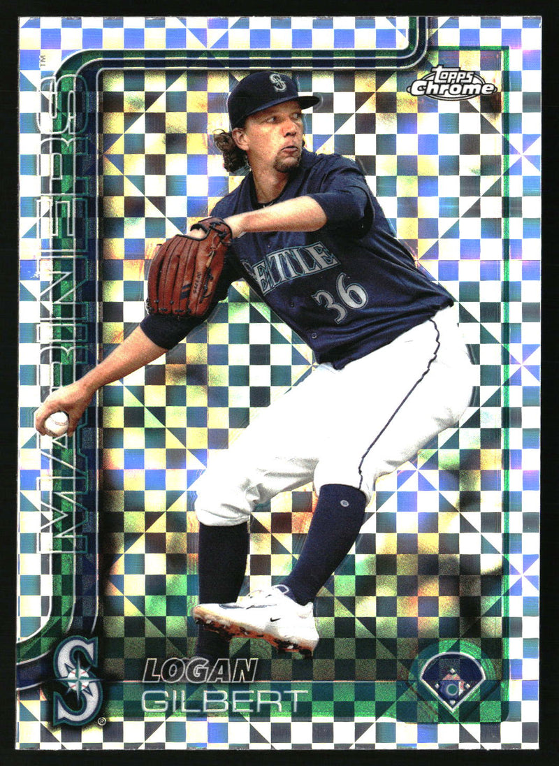 Logan Gilbert #11 2025 Topps Chrome X-Fractors