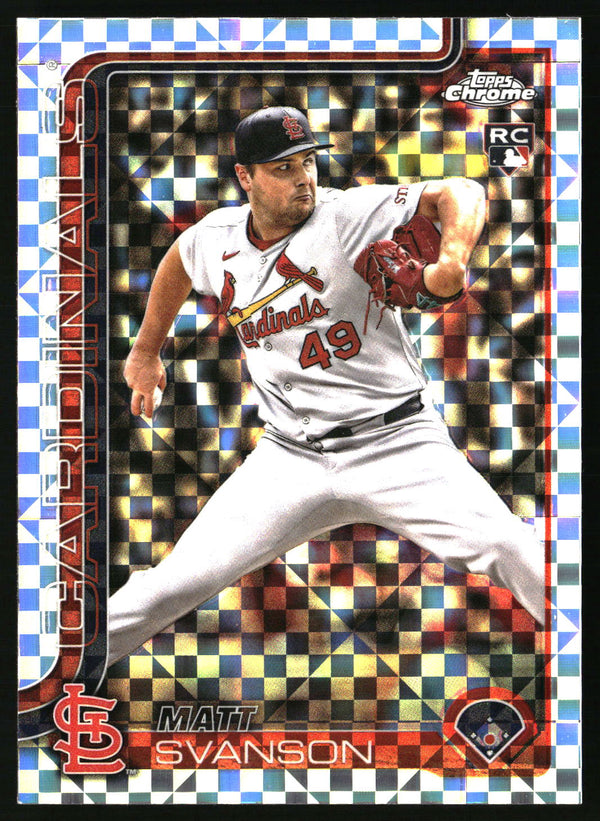 Matt Svanson #USC5 2025 Topps Chrome Update X-Fractors