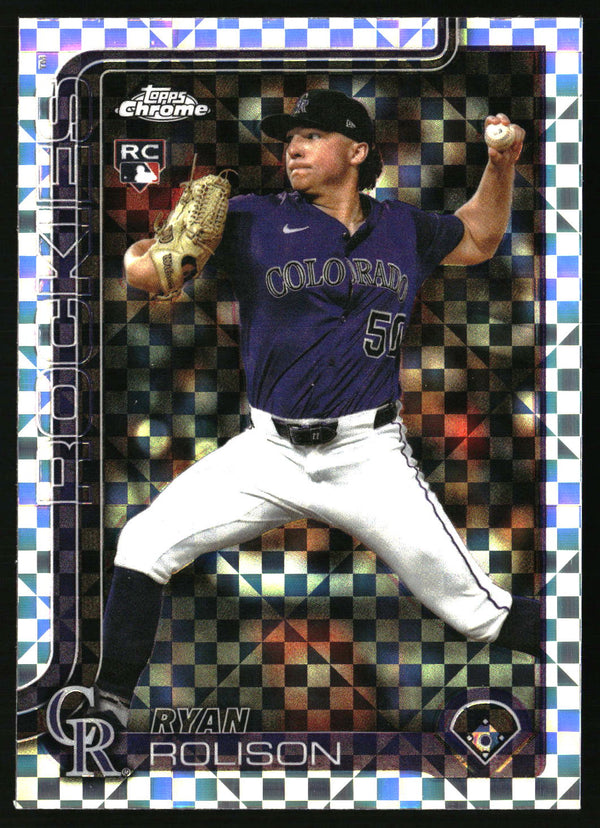Ryan Rolison #USC123 2025 Topps Chrome Update X-Fractors