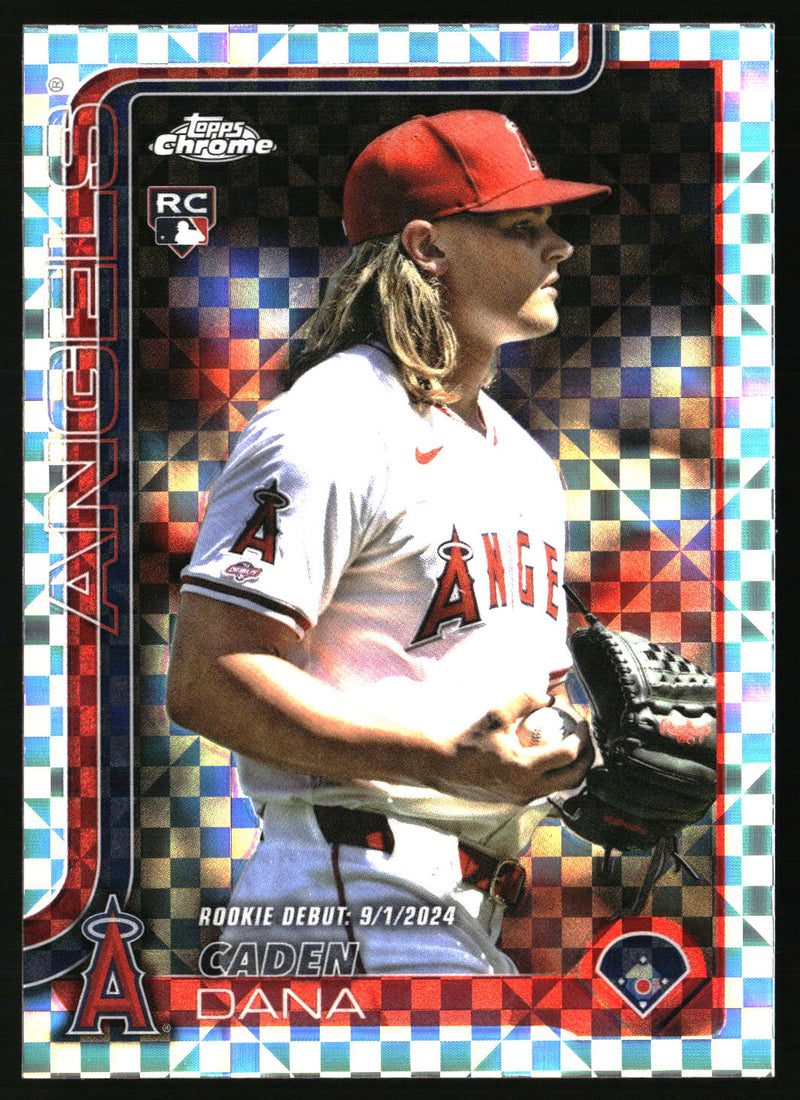 Caden Dana #USC34 2025 Topps Chrome Update X-Fractors