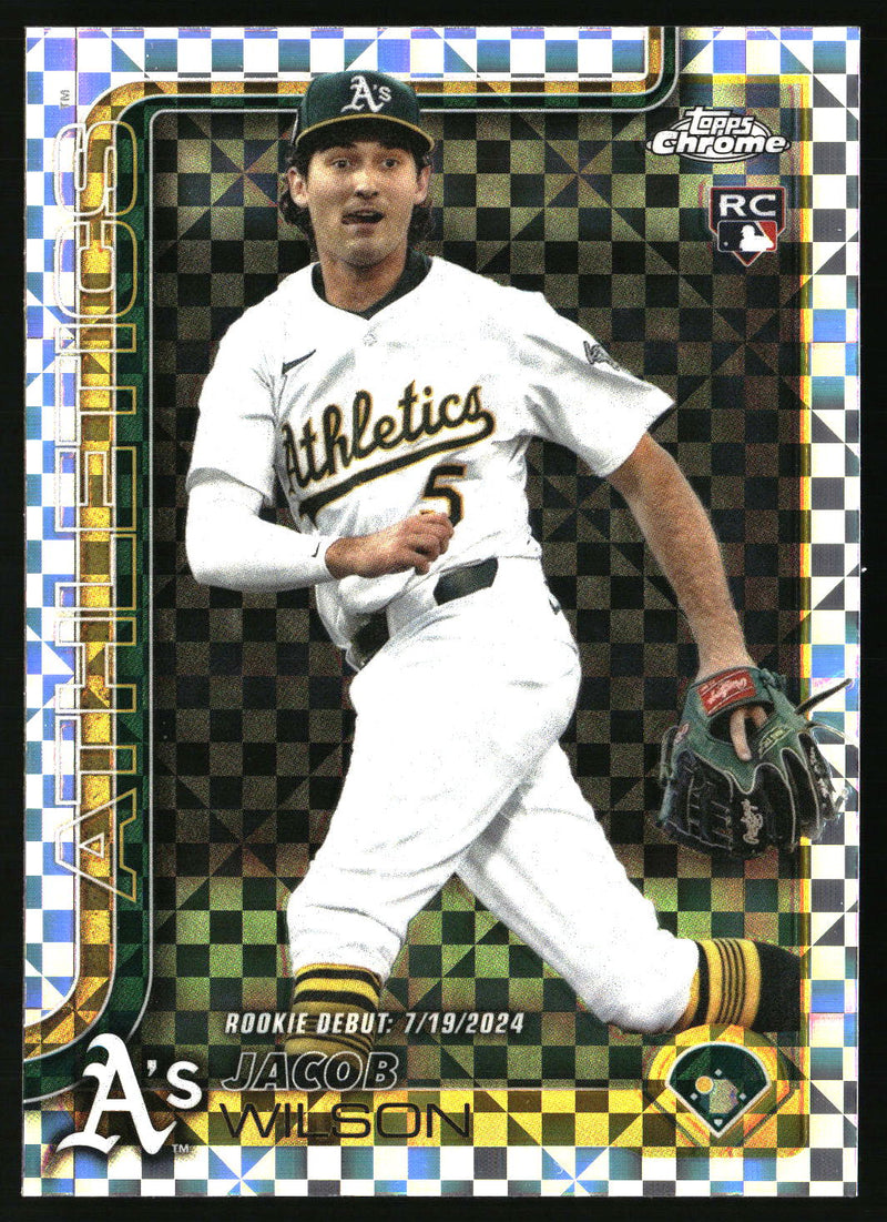 Jacob Wilson #USC150 2025 Topps Chrome Update X-Fractors
