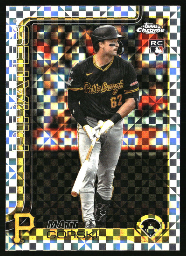 Matt Gorski #USC99 2025 Topps Chrome Update X-Fractors