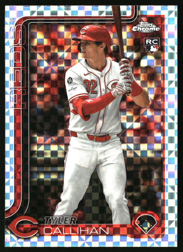 Tyler Callihan #USC156 2025 Topps Chrome Update X-Fractors