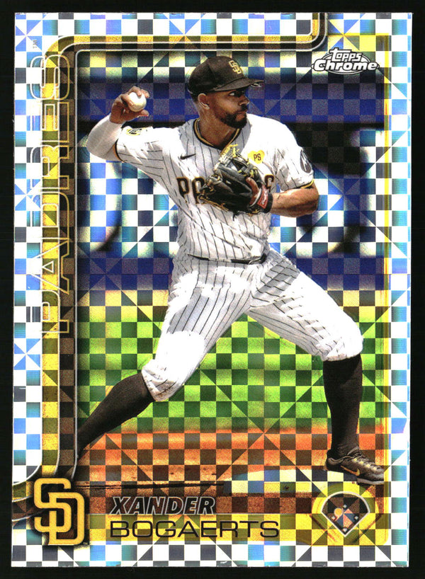 Xander Bogaerts #229 2025 Topps Chrome X-Fractors