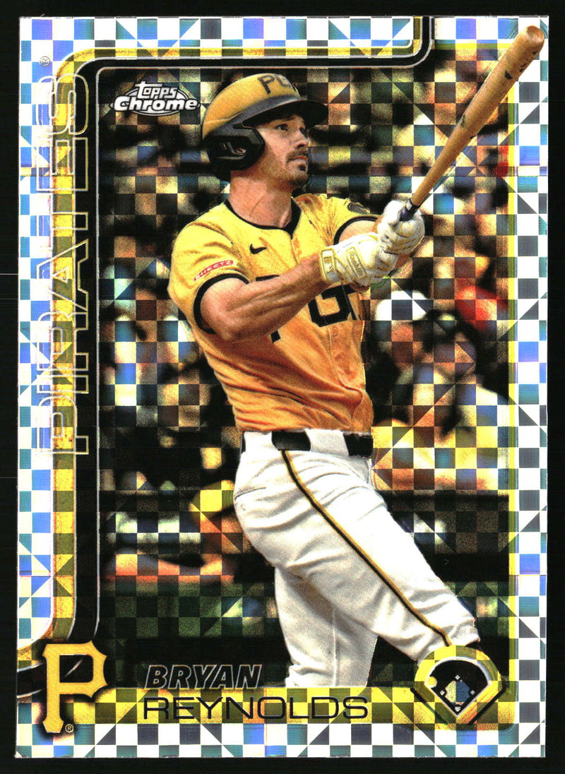 Bryan Reynolds #9 2025 Topps Chrome X-Fractors