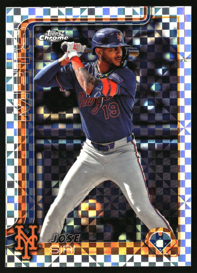 Jose Siri #195 2025 Topps Chrome X-Fractors