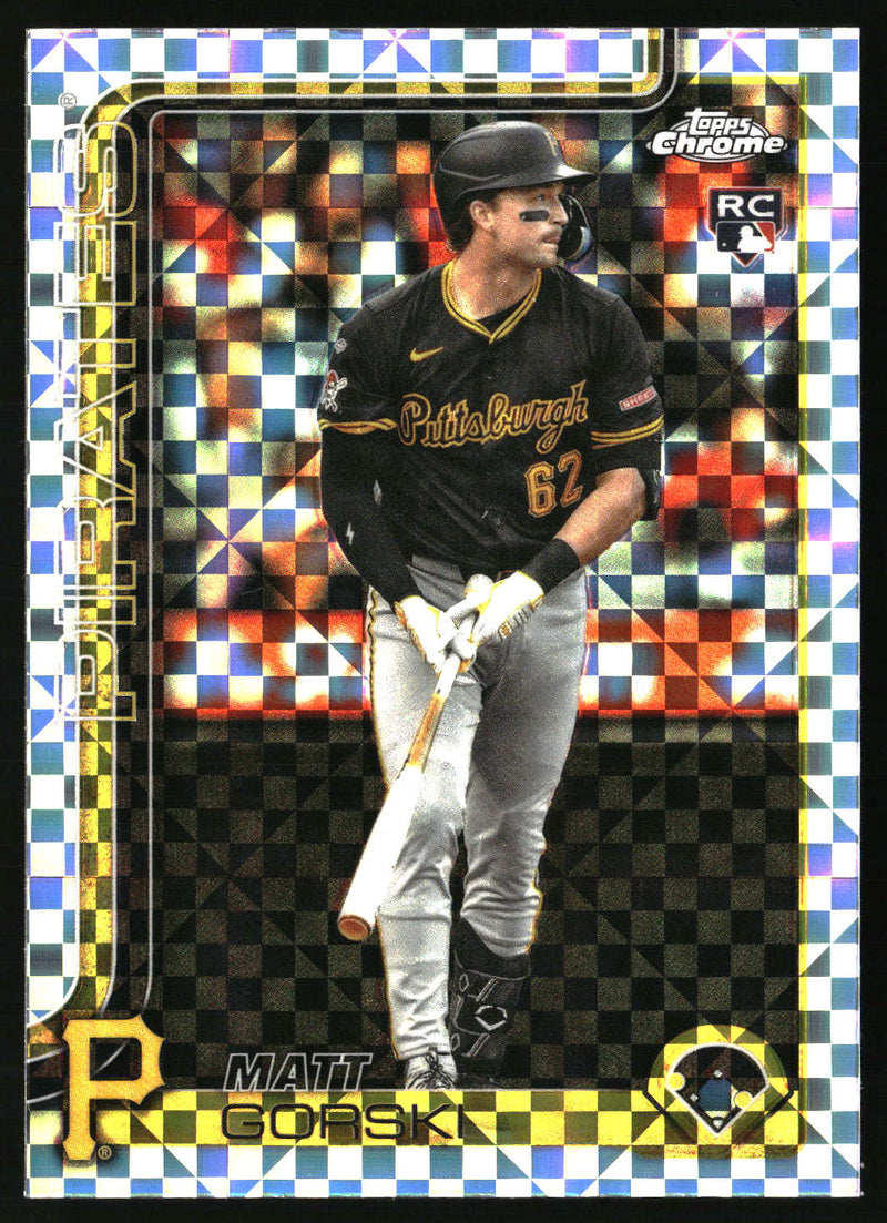 Matt Gorski #USC99 2025 Topps Chrome Update X-Fractors