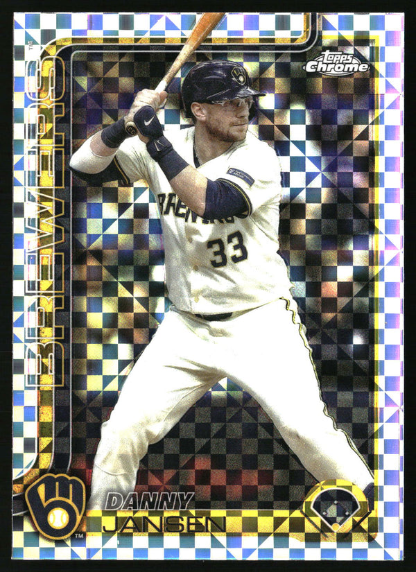 Danny Jansen #USC122 2025 Topps Chrome Update X-Fractors