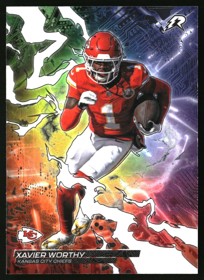 Xavier Worthy 2025 Topps Resurgence #CB-8 Circuit Breakers