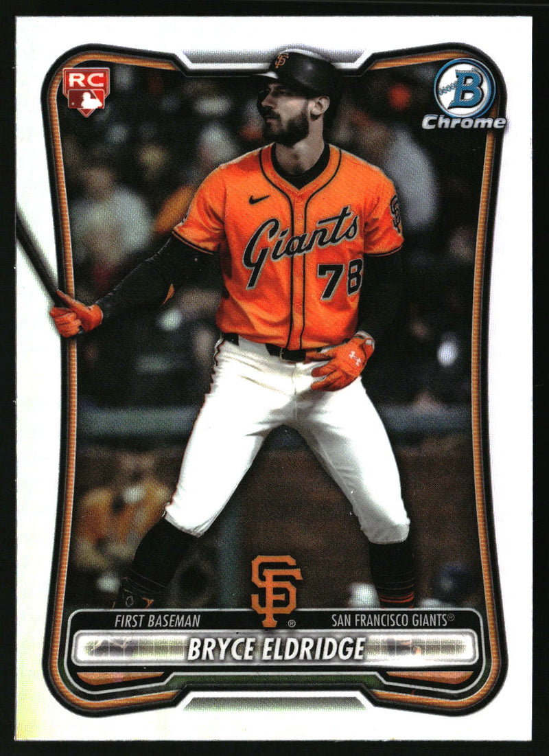 Bryce Eldridge #58 2026 Bowman Rookie Red RC Logo