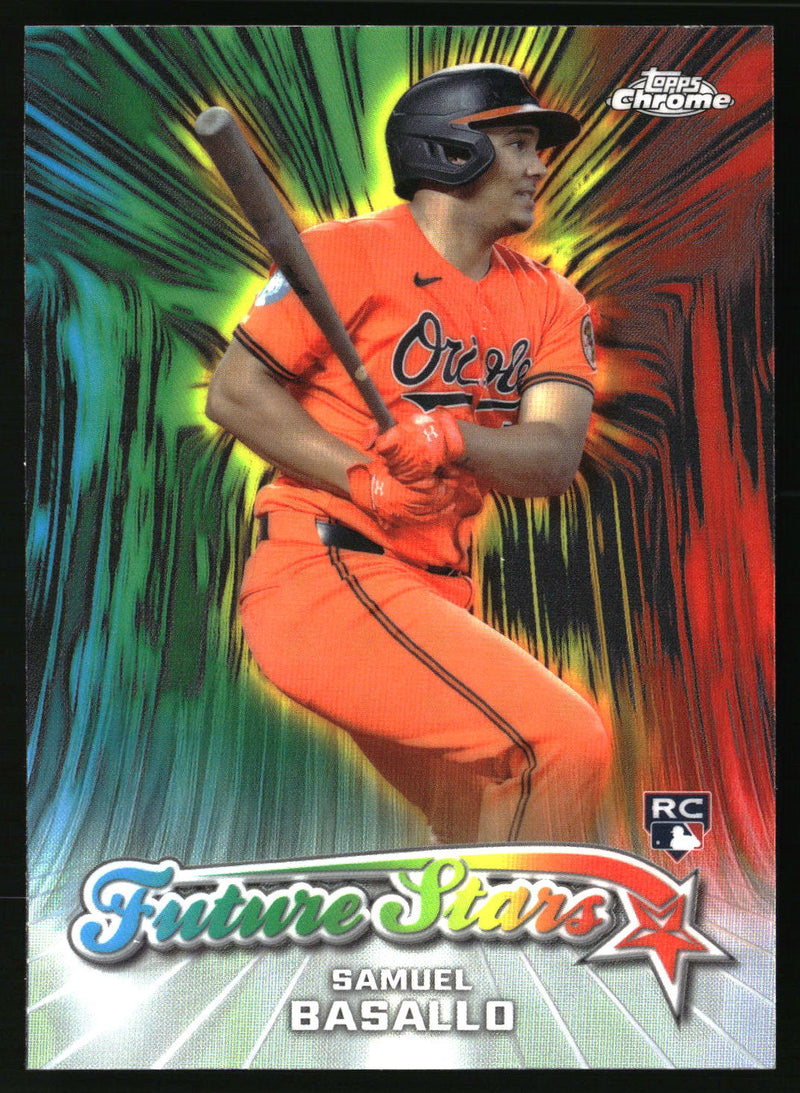 Samuel Basallo #FS-4 2026 Topps Chrome Future Stars