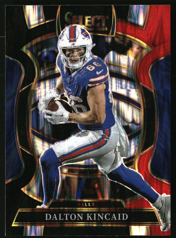 Dalton Kincaid 2025 Panini Select #85 Black and Red Prizm Shock