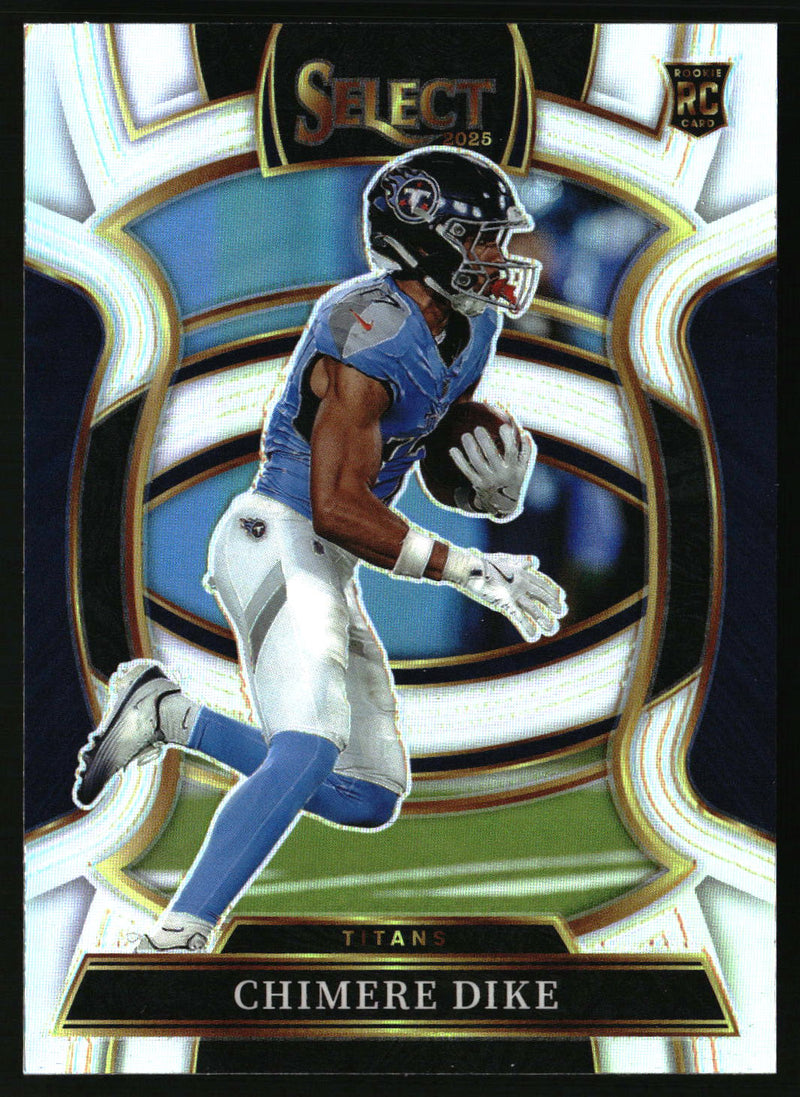 Chimere Dike 2025 Panini Select #27 Silver Prizm