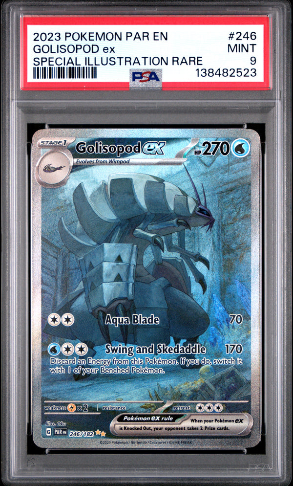 Golisopod Ex #246 2023 Pokemon Par En-Paradox Rift PSA 9 SIR