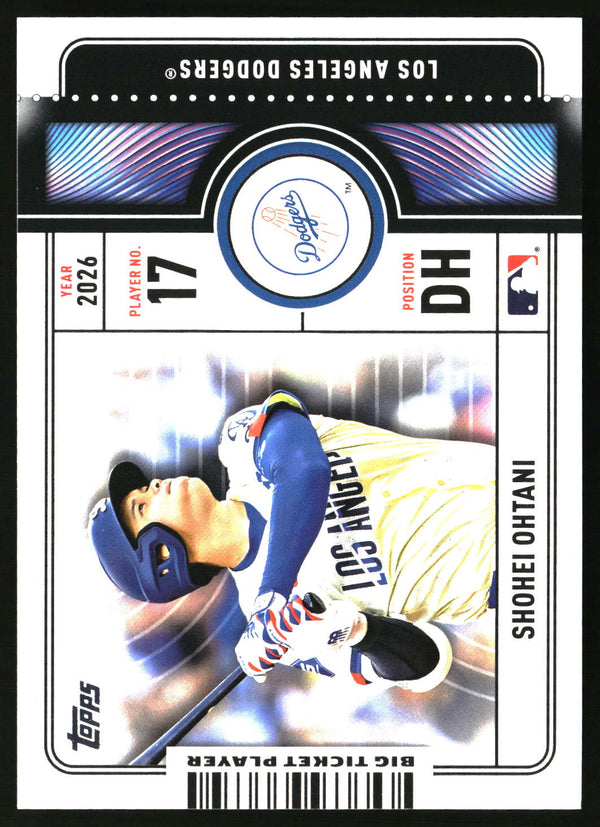 Shohei Ohtani 2026 Topps #BTP-3 Big Ticket Players