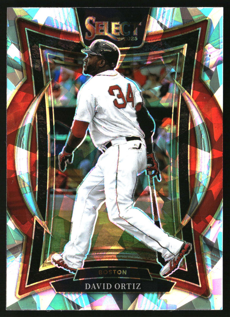 David Ortiz 2025 Panini Select #96 Ice Prizms
