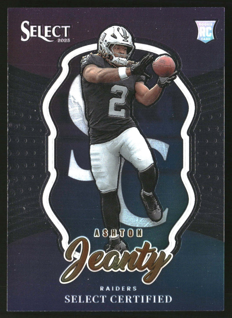 Ashton Jeanty 2025 Panini Select #4 Select Certified Rookies RC