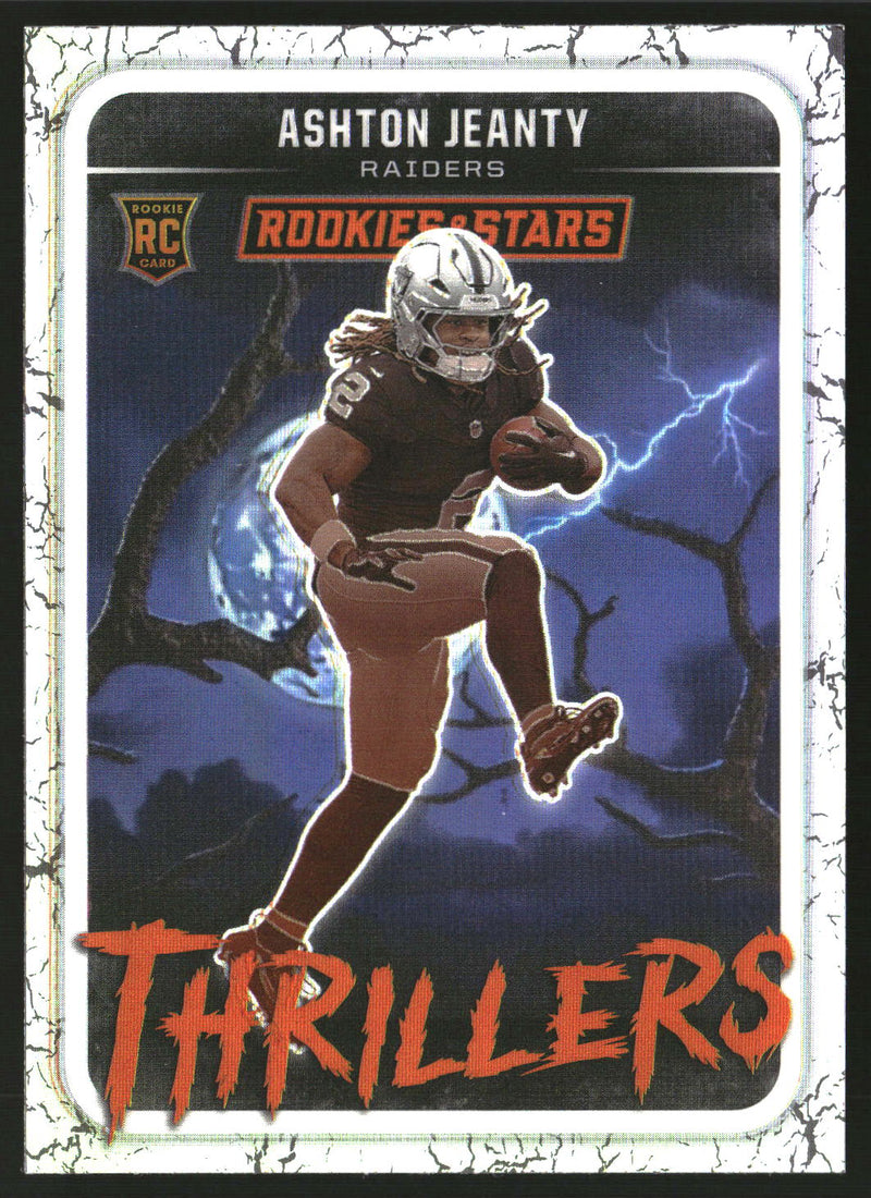 Ashton Jeanty 2025 Panini Rookies & Stars #3 Thrillers Silver