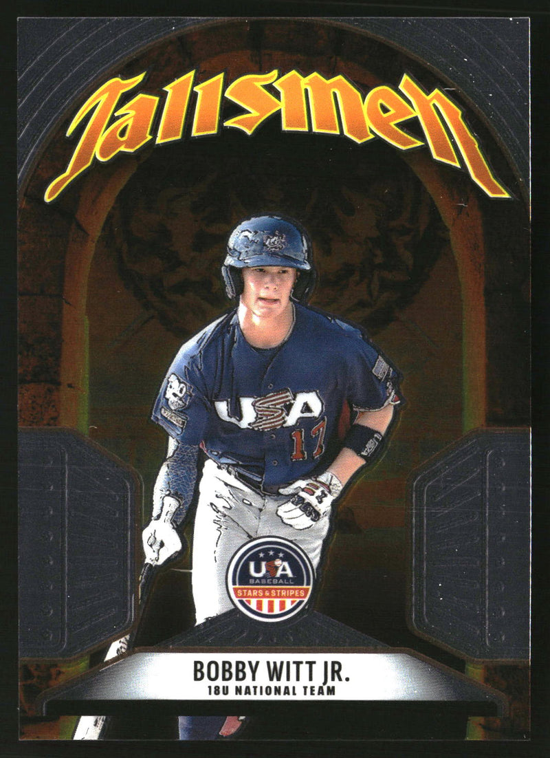 Bobby Witt Jr. 2026 Panini Stars & Stripes Prizm USA Baseball #24 Talisman