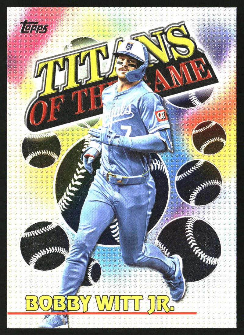 Bobby Witt Jr. 2026 Topps #TOG-16 Titans of the Game
