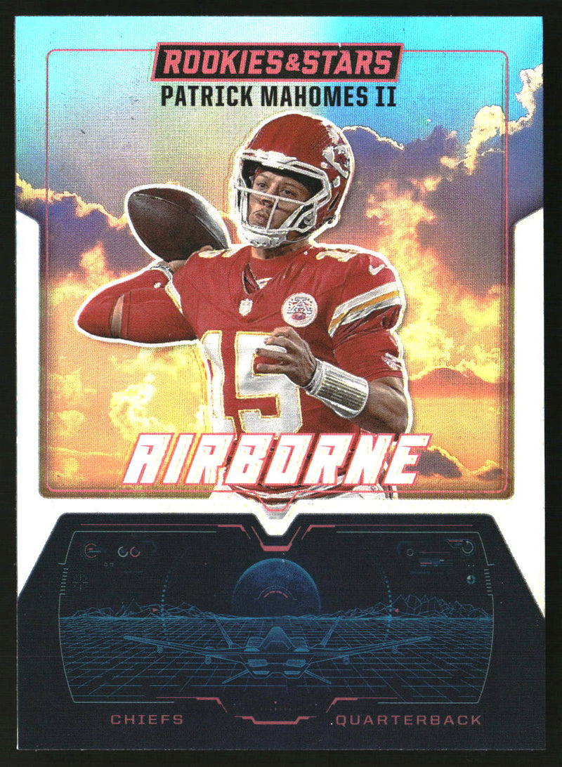 Patrick Mahomes II 2025 Panini Rookies & Stars #1 Airborne Silver