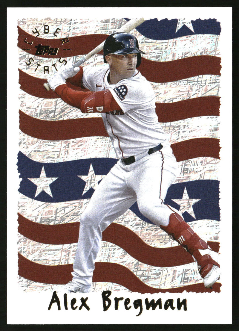 Alex Bregman 2025 Topps Archives #95C-5 1995 Topps Cyberstats