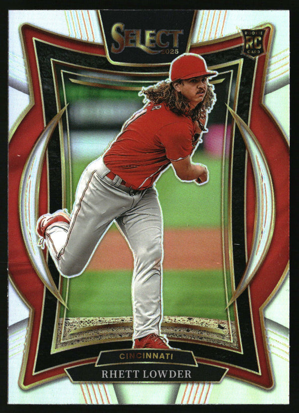 Rhett Lowder 2025 Panini Select #59 Silver Prizms