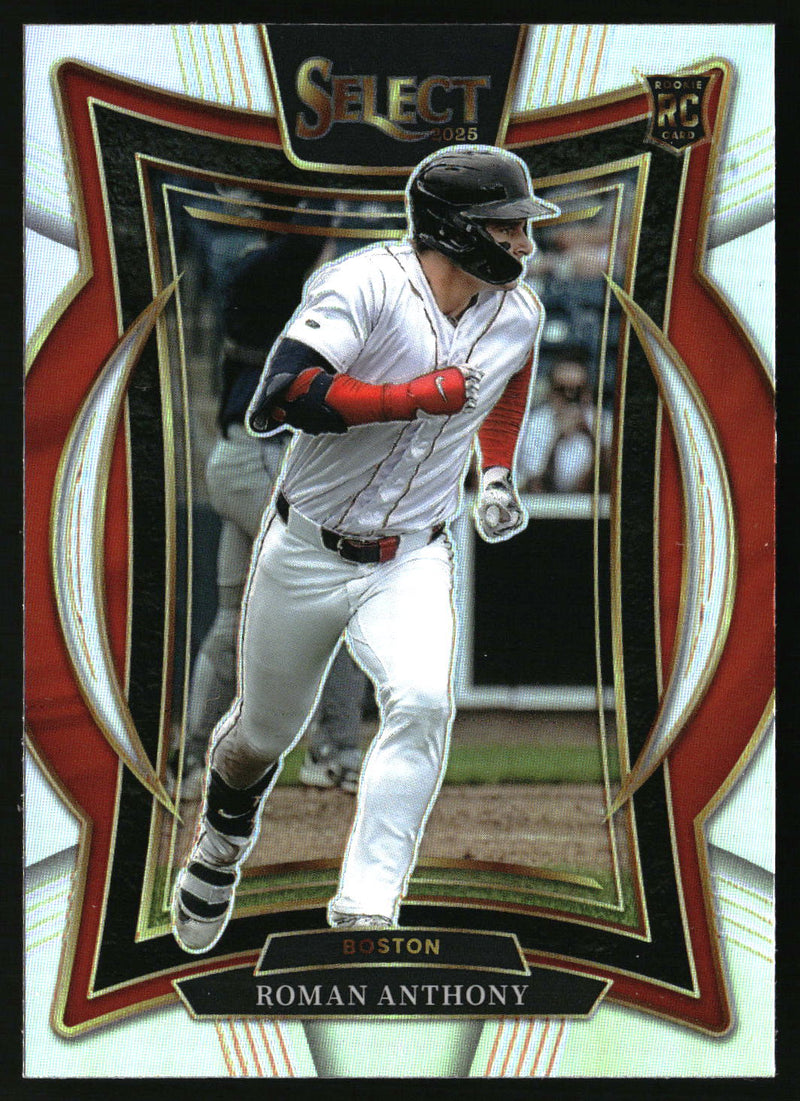 Roman Anthony 2025 Panini Select #75 Silver Prizms