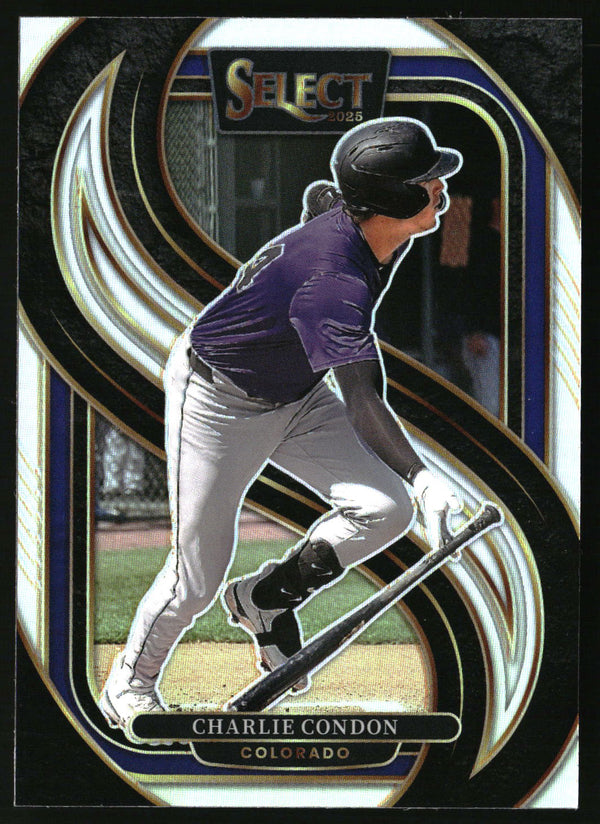 Charlie Condon 2025 Panini Select #158 Silver Prizms