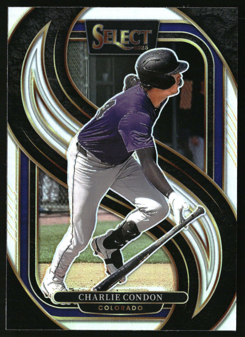Charlie Condon 2025 Panini Select #158 Silver Prizms